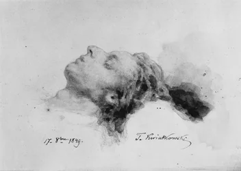 Frederic Chopin on His Deathbed, 17th October 1849